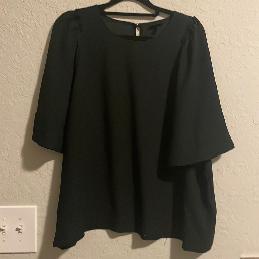 Who What Wear XL Black Top